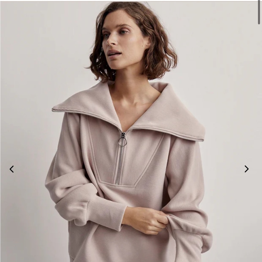 Varley vine zip pullover